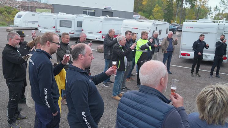 Invigning av Bilprovningen Uppsala-Fullerö