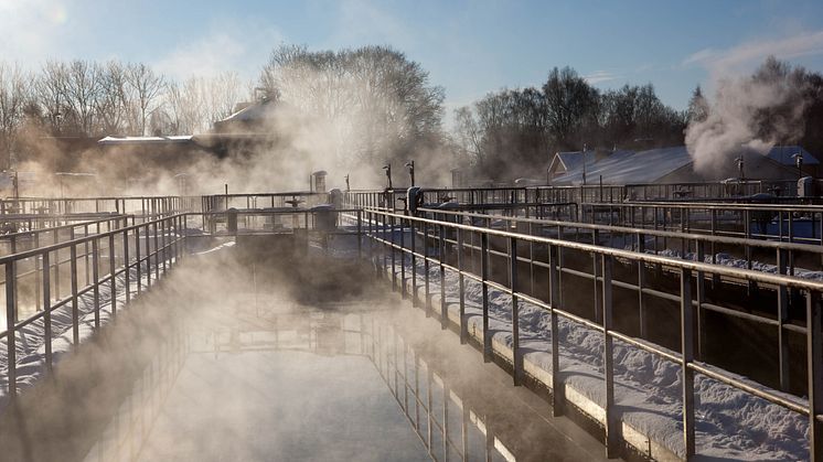 Reningsverket i Hässleholm. Foto: Hässleholm Miljö