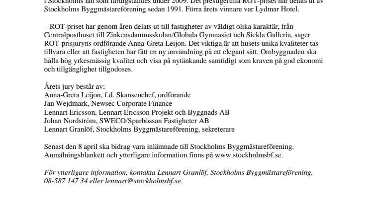 Stockholms bästa ombyggnad? 