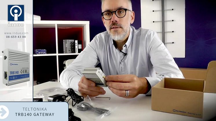 Teltonika TRB140  -4G gateway genomgång och unboxing