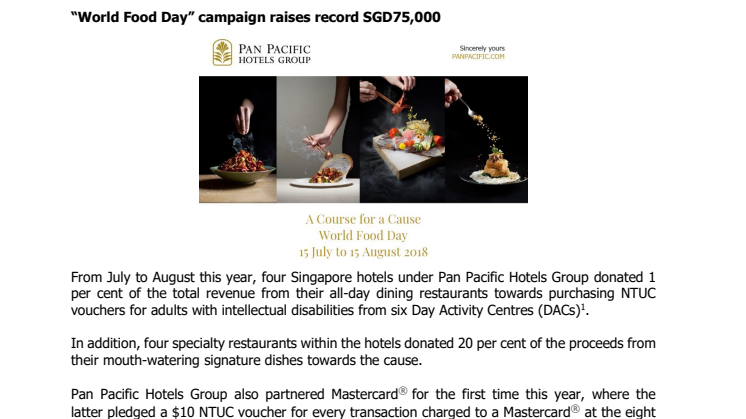 Celebrating a record SGD75,000 raised towards a good cause with the launch of “Snowmen on Holidays”, an eco-art installation 