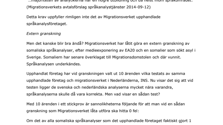 ​Språkanalyser – med kvalitet?