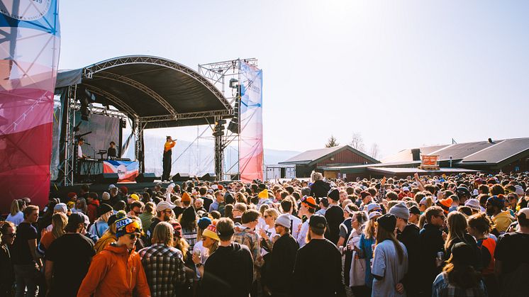 Artisten Fricky spelade på Åre Sessions 2019 – i vår syns han även i festivalens digitala satsning. Foto: Adrian Pehrson