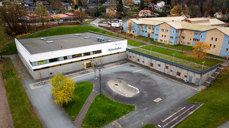 Bohushallen i Ale kommun, Västra Götalands län.