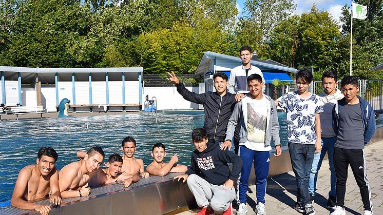 Simskolan vid Drottninghögsbadet i Helsingborg