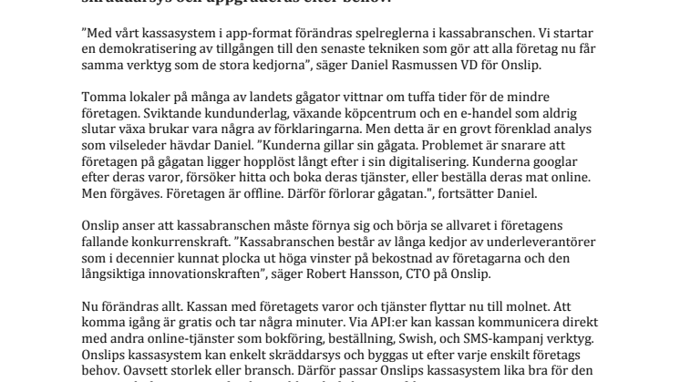 Superkassa gör gågatan till vinnare igen
