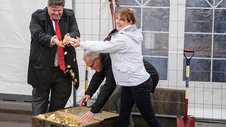 Första spadtaget, Kongahälla