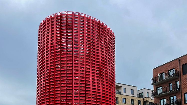 People's Walk, the pavilion People's Voice, designed by architect students at Lund University.