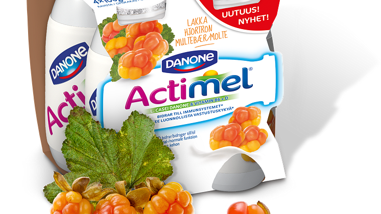Actimel Hjortron Montage