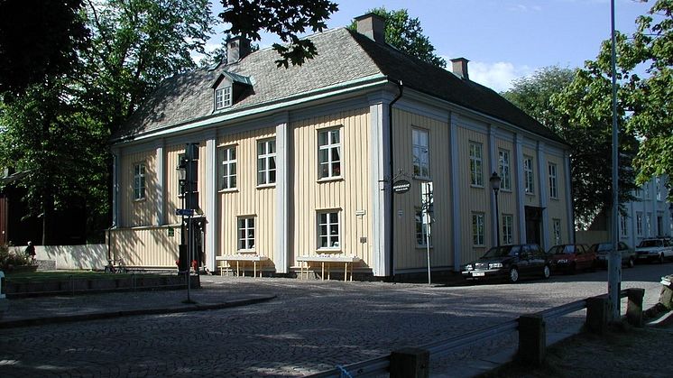 Landshövdingegården byggdes i början av 1700-talet.