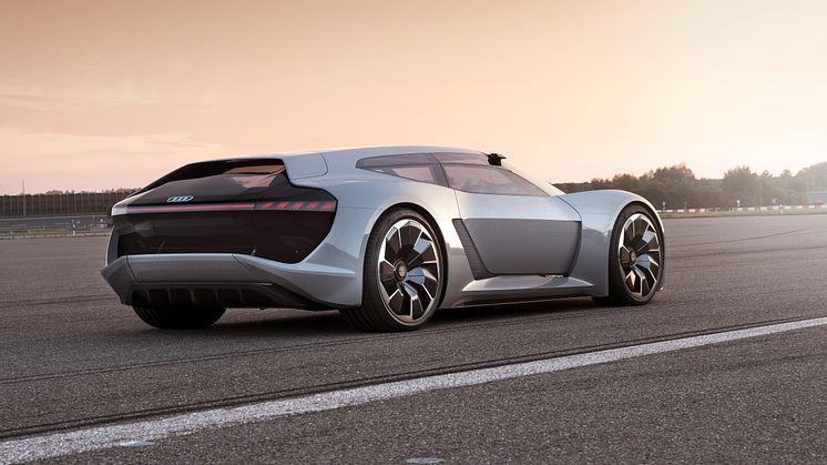 Audi PB18 e-tron (Circuit grey) bagfra
