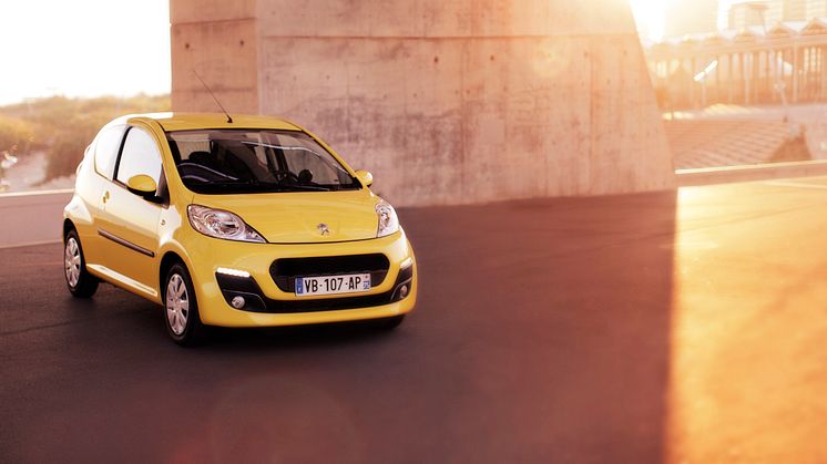 Nya Peugeot 107