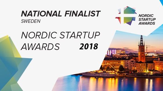 GU Ventures national finalist in the Nordic Startup Awards!