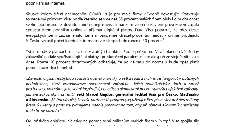 Dvě třetiny zákazníků plánují nadále využívat digitální platby i po skončení pandemie