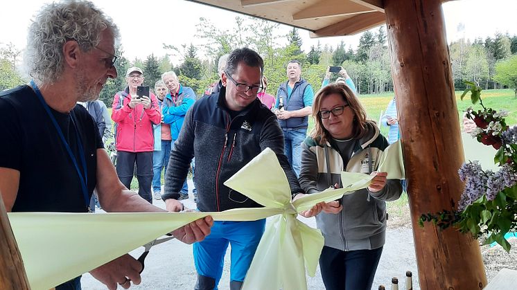 Einweihung des Freiberger Rastplatzes in Jöhstadt_Foto TVE