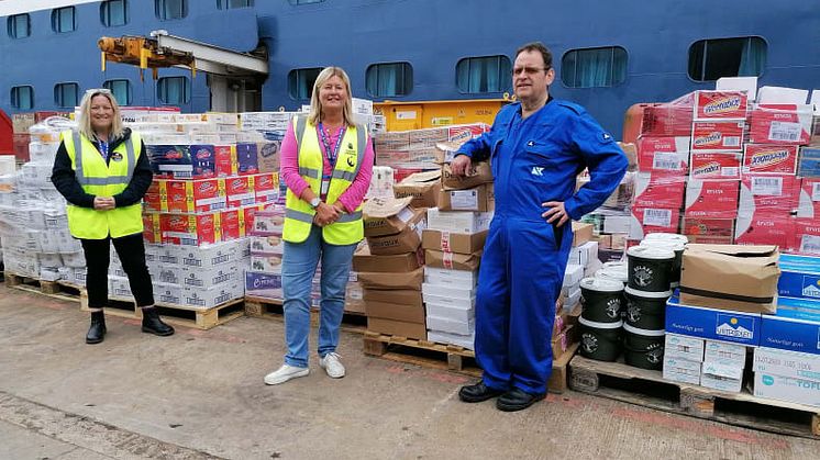 Fred. Olsen Cruise Lines named ‘Unsung Hero’ at Scottish Passenger Agents' Association Awards after £33,000 food donation