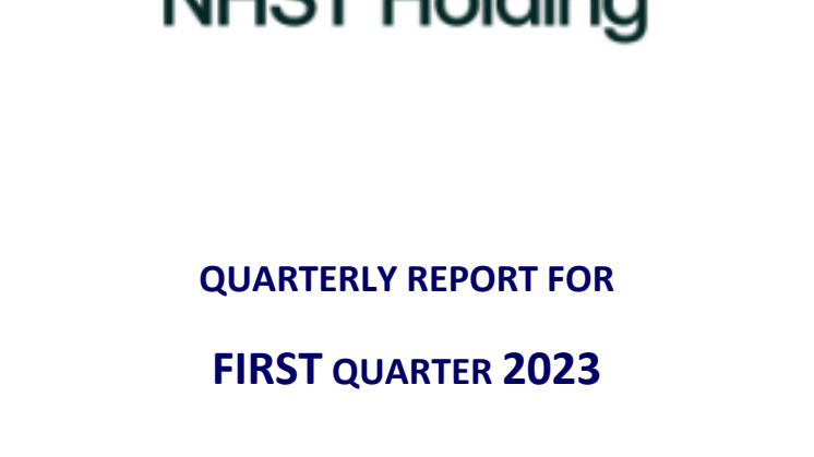 NHST Quarterly report Q1 2023.pdf