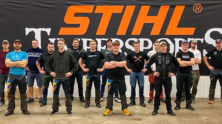 Nordisk treningsleir avsluttet årets TIMBERSPORTS®-sesong