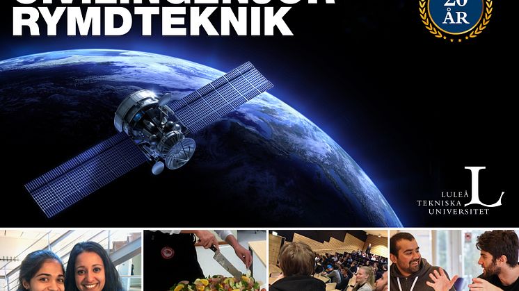 Sveriges enda civilingenjörsutbildning i Rymdteknik firar 20 år