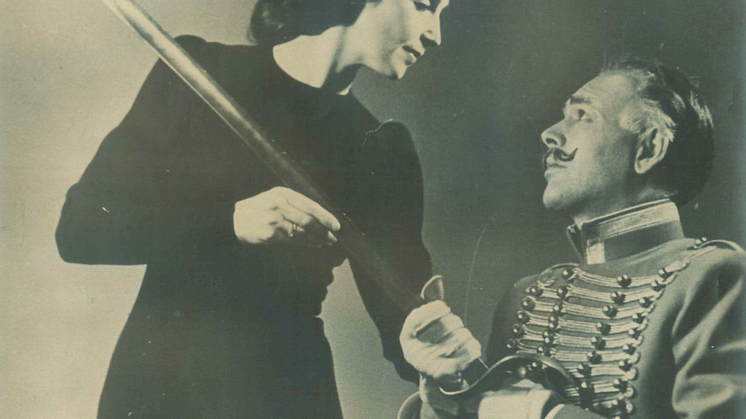 Ett drömspel på Malmö Stadsteater 1947. Foto: Magda Molin