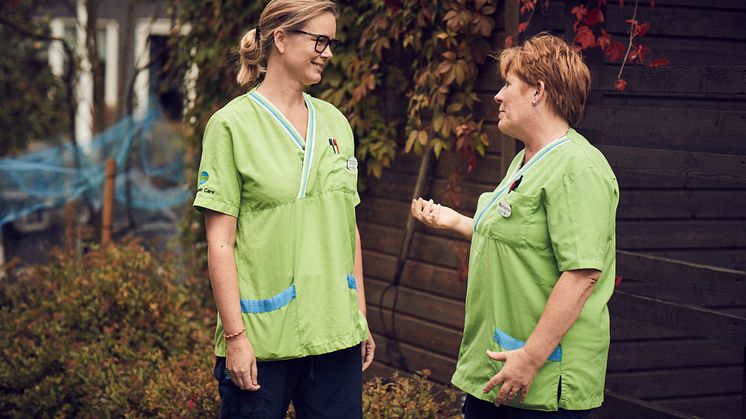 Extratjänster inom vård och omsorg hos Förenade Care.