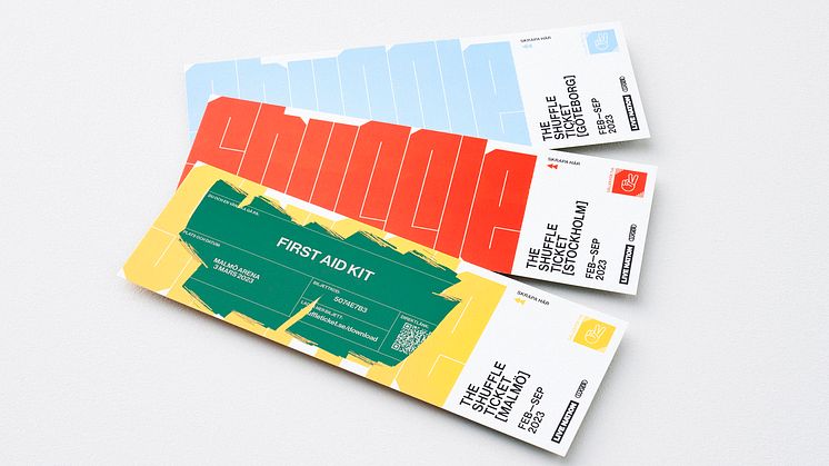 Live Nation och Luger presenterar "The Shuffle Ticket".