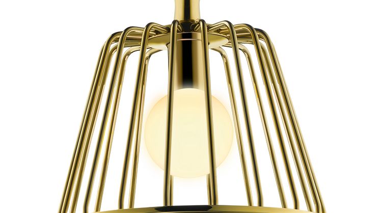 Axor_LampShower_by Nendo_Ceiling_Gold_Light