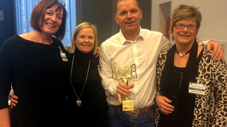Borås vinnare av Access City Award 2015