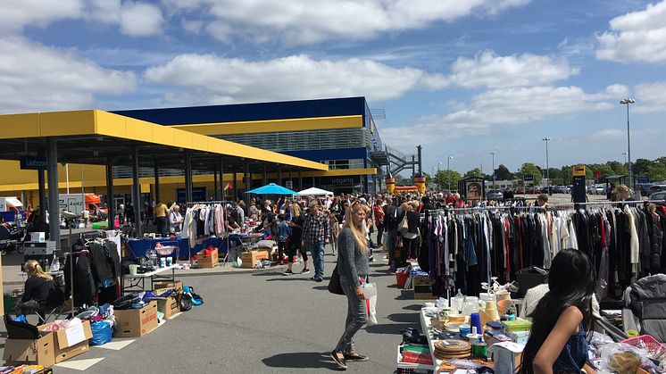 Loppemarked ved IKEA Taastrup 2016