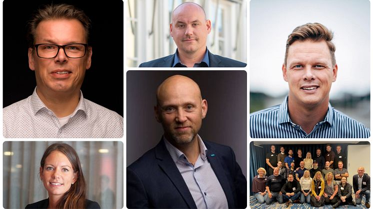 Torgny Månsson, Christian Gustafsson, Björn Brorsson, Alexandra Ronneback, Mattias Österberg och Team Moneymaker
