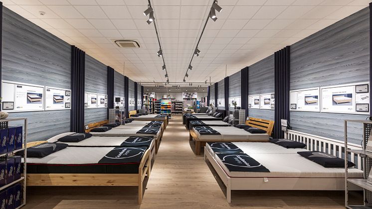 Bildet das Herzstück jeder Store Concept 3.0-Filiale: das Matratzenstudio