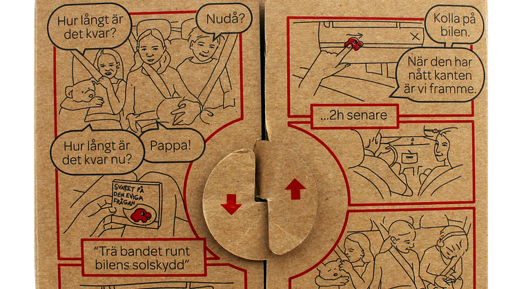 Hur långt är det kvar? Förpackning bak