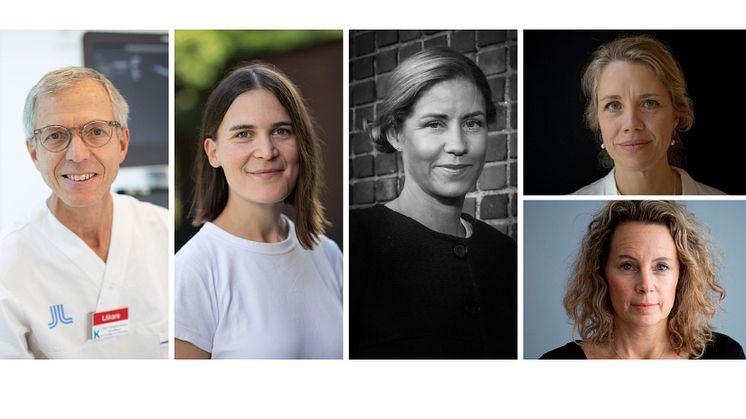 Olof Stephansson, Linnea Ladfors, Anna Sandström, Louise Lundborg, Mia Ahlberg.