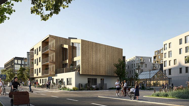 Cernera etablerar sig i Uppsala med bostadsområdet Linnea Garden