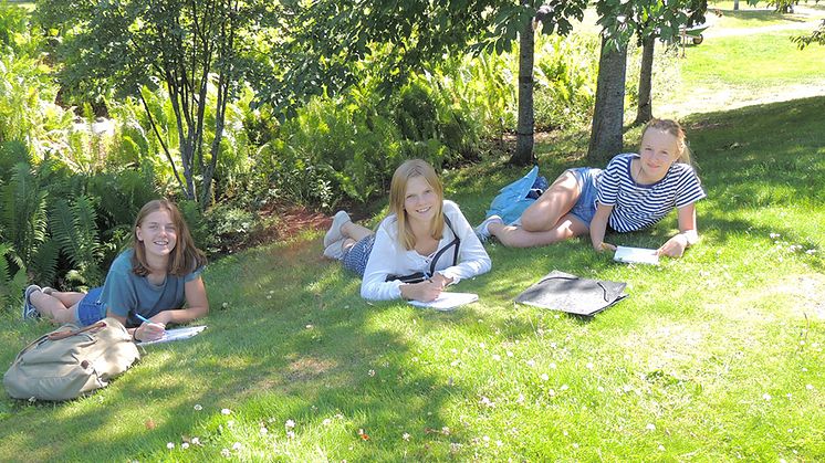 Pressinbjudan: Litteraturlägret 2019 - följ med på en skrivpromenad eller var med när vi gör egna e-böcker