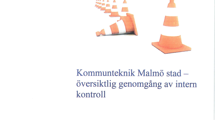 Granskningen av Kommunteknik är klar 