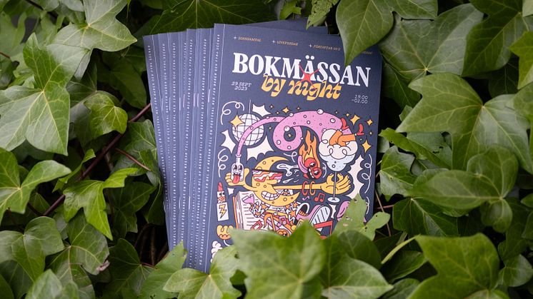 Programsläpp för Bokmässan by Night: Sveriges klubbigaste bokklubb kommer tillbaka
