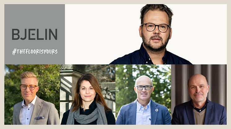 I Bjelins #TheFloorIsYours-anda har en högaktuell panel bjudits in till samtal just om - Att välja trä!
