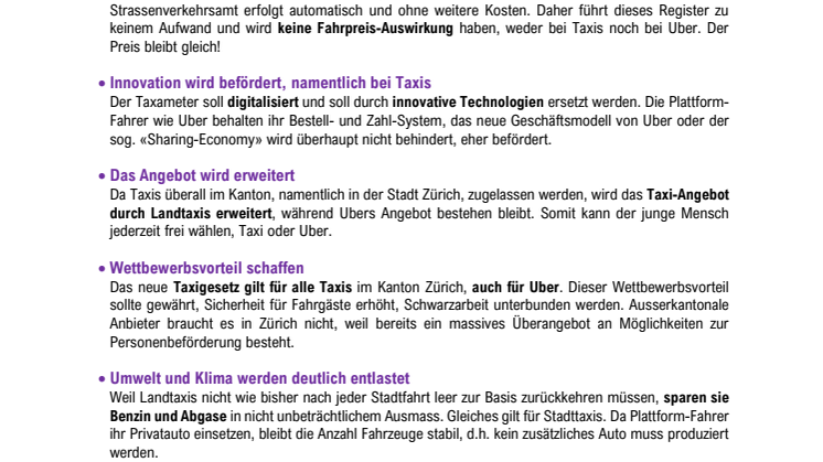 Kampagnen Flyer TSZ