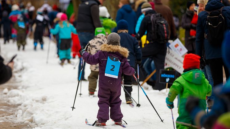 Barnens Vasalopp kördes också den 14 januari i år. Foto: Martin Ohlson