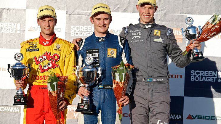 Helling kopplade grepp om andraplatsen i Clio Cup JTCC