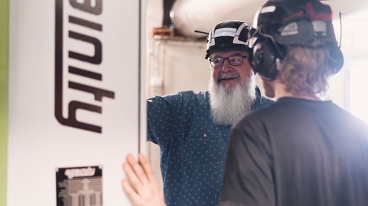 Sedan i slutet av förra året är en ny elturbin igång på Solör Bioenergis fjärrvärmeanläggning i Vilhelmina. Fotograf Hannele Bång