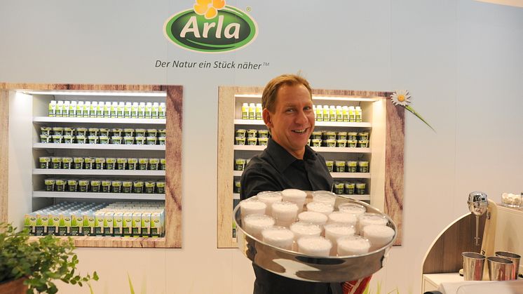 Arla Foods zum ersten Mal auf der Grünen Woche