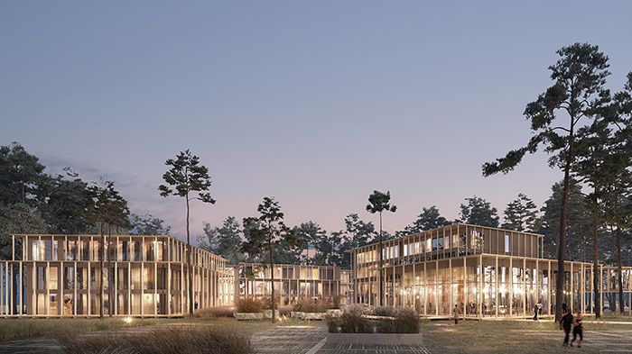 Bild: Krook & Tjäder, nytt strandhotell i Falsterbo