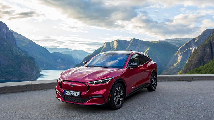 Säljstart för Ford Mustang Mach-E i Sverige