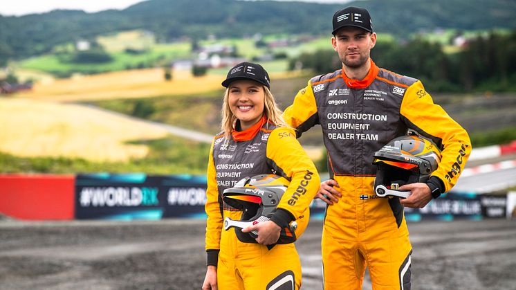 Klara Andersson och Niclas Grönholm