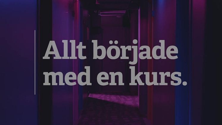Allt började med en kurs