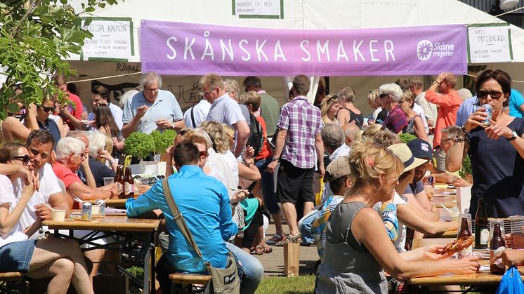 Skånes Matfestival lockade 8500 till Brösarp
