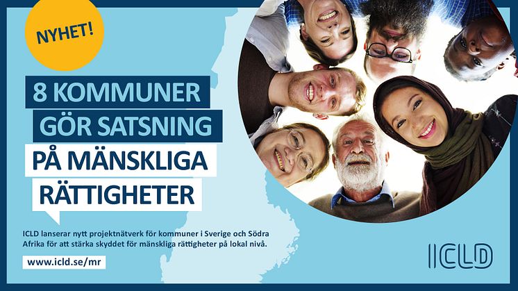 På Internationella dagen för mänskliga rättigheter meddelar ICLD att åtta svenska kommuner är antagna till en ny satsning som ska stärka kommuners skydd för mänskliga rättigheter samtidigt som de stärker demokratin på lokal nivå. 