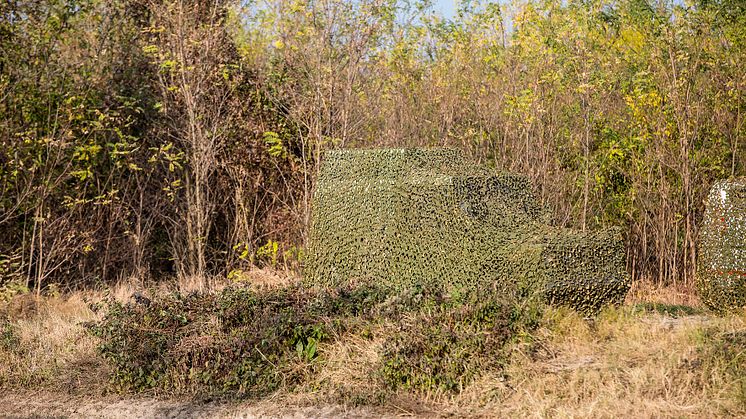 Militärt kamouflage. Foto: Shutterstock